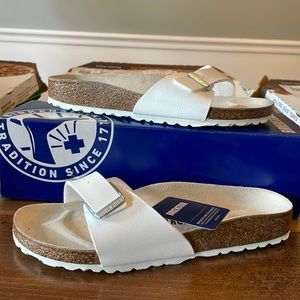 Birkenstock Madrid White Asst go